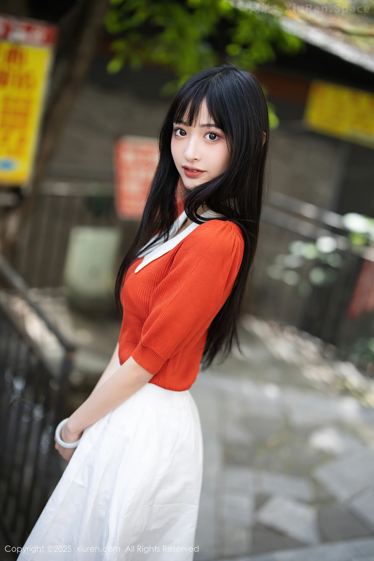 图片[3]-[XiuRen秀人网] VOL.10247 模特茂木希子性感橙T露白色内衣配超薄肉丝秀完美身材诱惑写真80P-秀人网官方网站